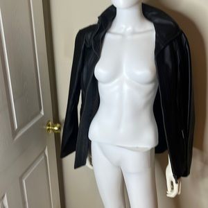 Women leather jacket